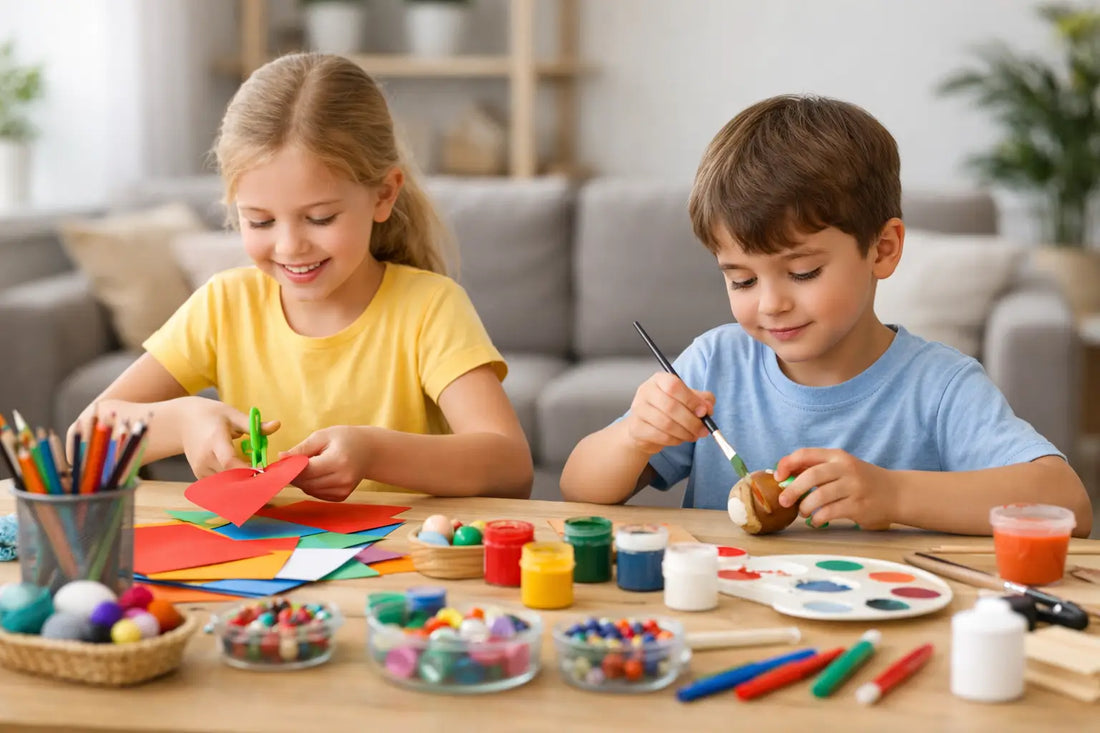 How to Start Kids Crafting at Home