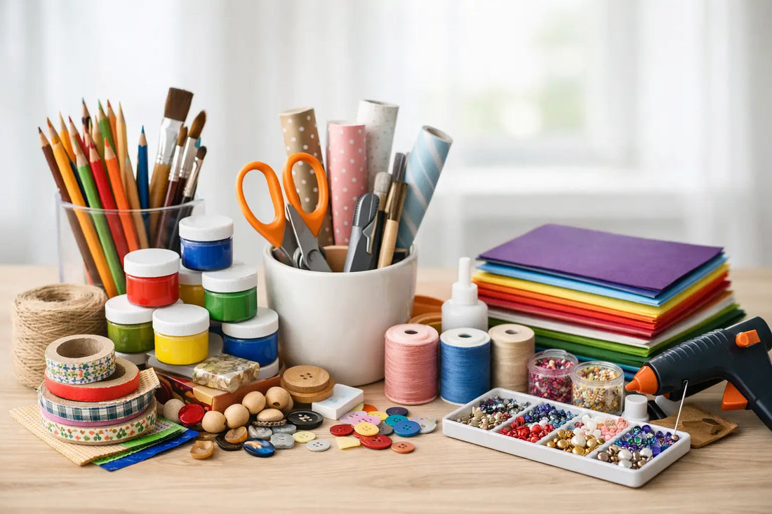 8 Types of Craft Supplies to Keep on Hand