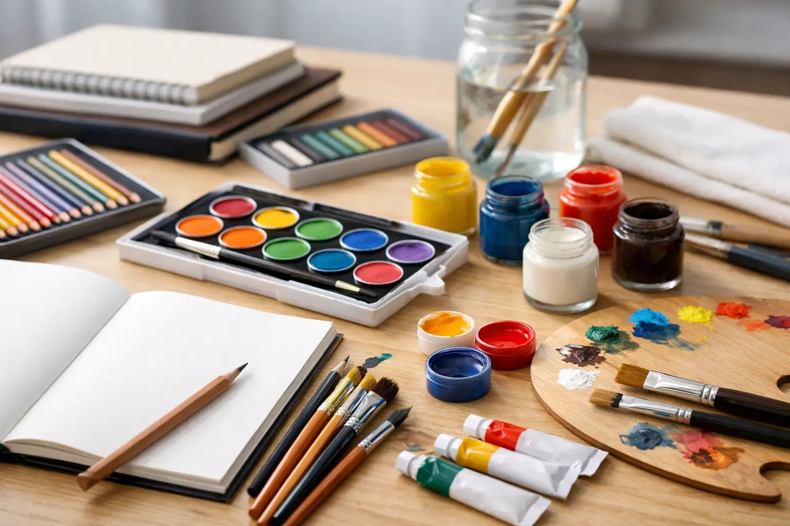 What Are Good Art Supplies for Beginners?